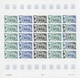 Delcampe - Neukaledonien: 1969/1975, IMPERFORATE COLOUR PROOFS, MNH Collection Of 58 Complete Sheets (=1.405 Pr - Briefe U. Dokumente