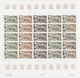 Delcampe - Neukaledonien: 1969/1975, IMPERFORATE COLOUR PROOFS, MNH Collection Of 58 Complete Sheets (=1.405 Pr - Briefe U. Dokumente