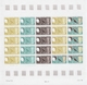 Delcampe - Neukaledonien: 1969/1975, IMPERFORATE COLOUR PROOFS, MNH Collection Of 58 Complete Sheets (=1.405 Pr - Cartas & Documentos