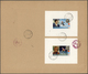 Ras Al Khaima: 1969/1972, Assortment Incl. 23 Covers (unaddressed Envelopes Resp. Registered Covers) - Ras Al-Khaimah