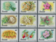 Ruanda: 1981, Flowers Complete Set Of Ten In An Investment Lot With About 950 Sets Mostly In Part/co - Sonstige & Ohne Zuordnung