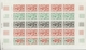 Delcampe - St. Pierre Und Miquelon: 1969/1975, IMPERFORATE COLOUR PROOFS, MNH Collection Of 49 Complete Sheets - Otros & Sin Clasificación