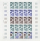 Delcampe - St. Pierre Und Miquelon: 1969/1975, IMPERFORATE COLOUR PROOFS, MNH Collection Of 49 Complete Sheets - Otros & Sin Clasificación