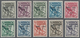 St. Pierre Und Miquelon - Portomarken: 1938/1942, Lot Of Three Mint Issues: Maury Nos. 32/41, 42/51, - Postage Due