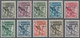 St. Pierre Und Miquelon - Portomarken: 1938/1942, Lot Of Three Mint Issues: Maury Nos. 32/41, 42/51, - Timbres-taxe