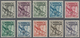 St. Pierre Und Miquelon - Portomarken: 1938/1942, Lot Of Three Mint Issues: Maury Nos. 32/41, 42/51, - Timbres-taxe