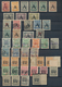 SCADTA - Länder-Aufdrucke: 1923, Used And Mint Assortment Of Apprx. 170 Stamps Mainly Bearing Variou - Aviones