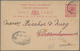 Singapur: 1897 - 1970 (ca.), Accumulation Of About 120 Covers And Postcards, With Obliteration From - Singapore (...-1959)