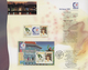 Delcampe - Singapur: 1991/1995, Stamp Exhibition SINGAPORE '95 ("Orchids"), Lot Of 88 Presentation Folders With - Singapur (...-1959)