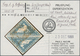 Kap Der Guten Hoffnung: 1855/860, TRIANGULARS, 4d. Blue, Specialised Group Of Nine Stamps Incl. Two - Kap Der Guten Hoffnung (1853-1904)
