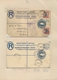 Südafrika: 1900/1950 (ca.), Collection Of Apprx. 150 Entires In Two Volumes On Written Up Pages, Off - Cartas