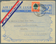 Delcampe - Südafrika - Ganzsachen: 1945/2002 (ca.), Accumulation With About 1.100 Used/CTO Airletters, AEROGRAM - Autres & Non Classés