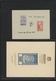 Delcampe - Syrien: 1919-1980, Album Containing Imperf Pairs And Proofs, Early Issues With Handstamped Overprint - Syrië