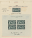 Delcampe - Syrien: 1920-50, Collection On Old Album Leaves Starting Early French Overprinted Issues, Few Sheets - Syrien