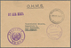 Tonga: 1916/66, 2d Tied "NUKUALOFA JA 13 16" To Censored Cover To The International Peace Office At - Tonga (...-1970)