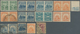 Delcampe - Uruguay: 1899/1900, Definitives "Pictorials", Specialised Assortment Of 42 Stamps Incl. Mainly Partl - Uruguay