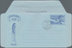 Vanuatu: 1985/1986 (ca.), Accumulation With About 350 Folded AEROGRAMMES In Two Different Types With - Vanuatu (1980-...)