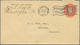 Vereinigte Staaten Von Amerika - Stempel: 1899/1950 Ca. 110 Letters, Cards, Picture-postcards And Po - Marcofilia