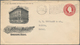 Vereinigte Staaten Von Amerika - Stempel: 1908/38 17 Covers, Viewcards And Postal Stationery Envelop - Marcofilia