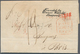 Vereinigte Staaten Von Amerika - Transatlantik-Mail: 1840's-1860's Ca.: Collection Of 15 Stampless C - Otros & Sin Clasificación