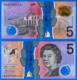 Australie 5 Dollars 2016 Polymere Australia Prefix DC Que Prix + Port Polymer Skrill Paypal OK - 2005-... (polymeerbiljetten)