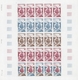 Wallis- Und Futuna-Inseln: 1973/1978, IMPERFORATE COLOUR PROOFS, MNH Collection Of 33 Complete Sheet - Other & Unclassified