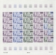 Delcampe - Wallis- Und Futuna-Inseln: 1973/1978, IMPERFORATE COLOUR PROOFS, MNH Collection Of 33 Complete Sheet - Other & Unclassified