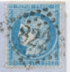 FRANKREICH 1873 25 C Ceres EF Nummernstempel (grosse Ziffern) "822" CETTE ABART - Ohne Zuordnung