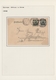 Alle Welt: 1880/1960 (ca.), Extraordinary Collection Of Apprx. 135 Uprated Stationeries "TWINS" (wit - Collections (without Album)