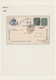 Delcampe - Alle Welt: 1880/1960 (ca.), Extraordinary Collection Of Apprx. 135 Uprated Stationeries "TWINS" (wit - Colecciones (sin álbumes)