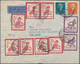 Delcampe - Alle Welt: 1890/1960 (ca.), Holding Of Several Hundred Commercial Covers/cards Europe And Overseas, - Collections (without Album)