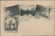 Alle Welt: 1900 - 1920 (ca.), Collection Of About 170 Early Picture Postcards Worldwide, Many Unusua - Collections (without Album)