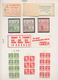 Alle Welt: 1913/1980 (ca.), Booklets And Booklet Panes, Collection Of Booklets And Exploded Booklets - Colecciones (sin álbumes)