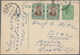 Britische Kolonien: 1890/1960 (ca.), British Asia, Group Of 24 Covers/cards Incl. Stationeries, Comp - Autres & Non Classés