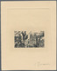 Französische Kolonien: 1946. Lot Of 6 Epreuves D'artiste Signée In Black For The Complete Set DU TCH - Altri & Non Classificati