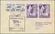 Delcampe - Flugpost Deutschland: 1955/1963, Lufthansa-Erstflüge, Sammlung Von Ca. 310 Augenscheinlich Nur Versc - Luft- Und Zeppelinpost