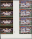 Delcampe - Thematische Philatelie: 1983/1988, St. Vincent. Large Stock Of Imperforate Proof Progressive Stamps - Ohne Zuordnung