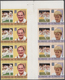 Delcampe - Thematische Philatelie: 1983/1988, St. Vincent. Large Stock Of Imperforate Proof Progressive Stamps - Ohne Zuordnung