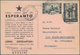 Thematik: Esperanto: 1929/1950, Interesting Collecting Of 16 Covers And Cards Showing Esperato Impri - Esperánto