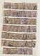 Thematik: Firmenlochung / Perfins: 1880/1960 (ca.), Accumulation Of Apprx. 860 Stamps With Perfins, - Unclassified