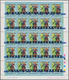 Thematik: Flora, Botanik / Flora, Botany, Bloom: 1975/1990 (ca.), GUYANA: Duplicated Accumulation In - Sonstige & Ohne Zuordnung