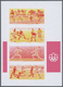 Delcampe - Thematik: Olympische Spiele / Olympic Games: 1976, Cook Islands. Progressive Proofs For The Souvenir - Sonstige & Ohne Zuordnung