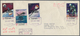 Delcampe - Thematik: Raumfahrt / Astronautics: 1969/1973, Ajman/Fujeira, Group Of 18 Covers (registered Airmail - Other & Unclassified