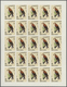 Delcampe - Thematik: Tiere, Fauna / Animals, Fauna: 1963, Umm-Al-Qiwan/Fujeira/Ajman, Combined Proof Sheet For - Other & Unclassified