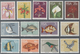 Thematik: Tiere, Fauna / Animals, Fauna: 1974, SOUTH AFRICA: Definitive Issue ‚flowers, Birds And Fi - Other & Unclassified