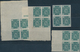 Andorra - Spanische Post: 1896, Unissued Local Issue ‚coat Of Arms‘ 16 Sets Of 12 In IMPERFORATED Bl - Otros & Sin Clasificación