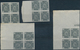 Delcampe - Andorra - Spanische Post: 1896, Unissued Local Issue ‚coat Of Arms‘ 16 Sets Of 12 In IMPERFORATED Bl - Other & Unclassified