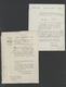 Delcampe - Belgien - Vorphilatelie: BINCHE, 1750/1860 Ca., Very Comprehensive Accumulation Of A Business Corres - 1794-1814 (Franse Tijd)