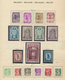 Belgien: 1849/1980. Schaubek Preprinted Album. Up To 1955 Predominantly Used, After 1955-1980 MNH An - Colecciones