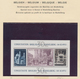 Delcampe - Belgien: 1849/1980. Schaubek Preprinted Album. Up To 1955 Predominantly Used, After 1955-1980 MNH An - Sammlungen